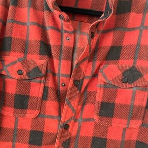 O’Neill Men’s Glacier Plaid Superfleece Flannel Shirt - EUC